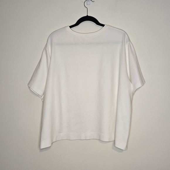 Able Maria Boxy Tee white 3X - Picture 6 of 13